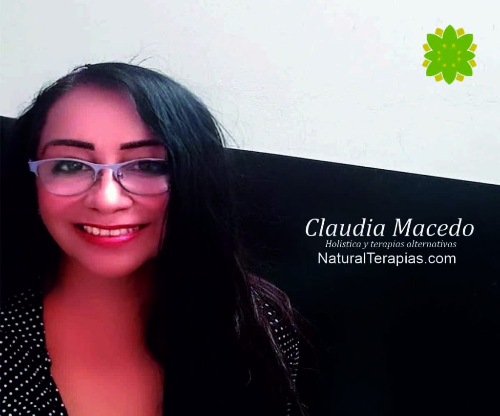 Claudia Macedo Durán, directora y responsable de naturalterapias.com, Psicoterapeuta Holística.